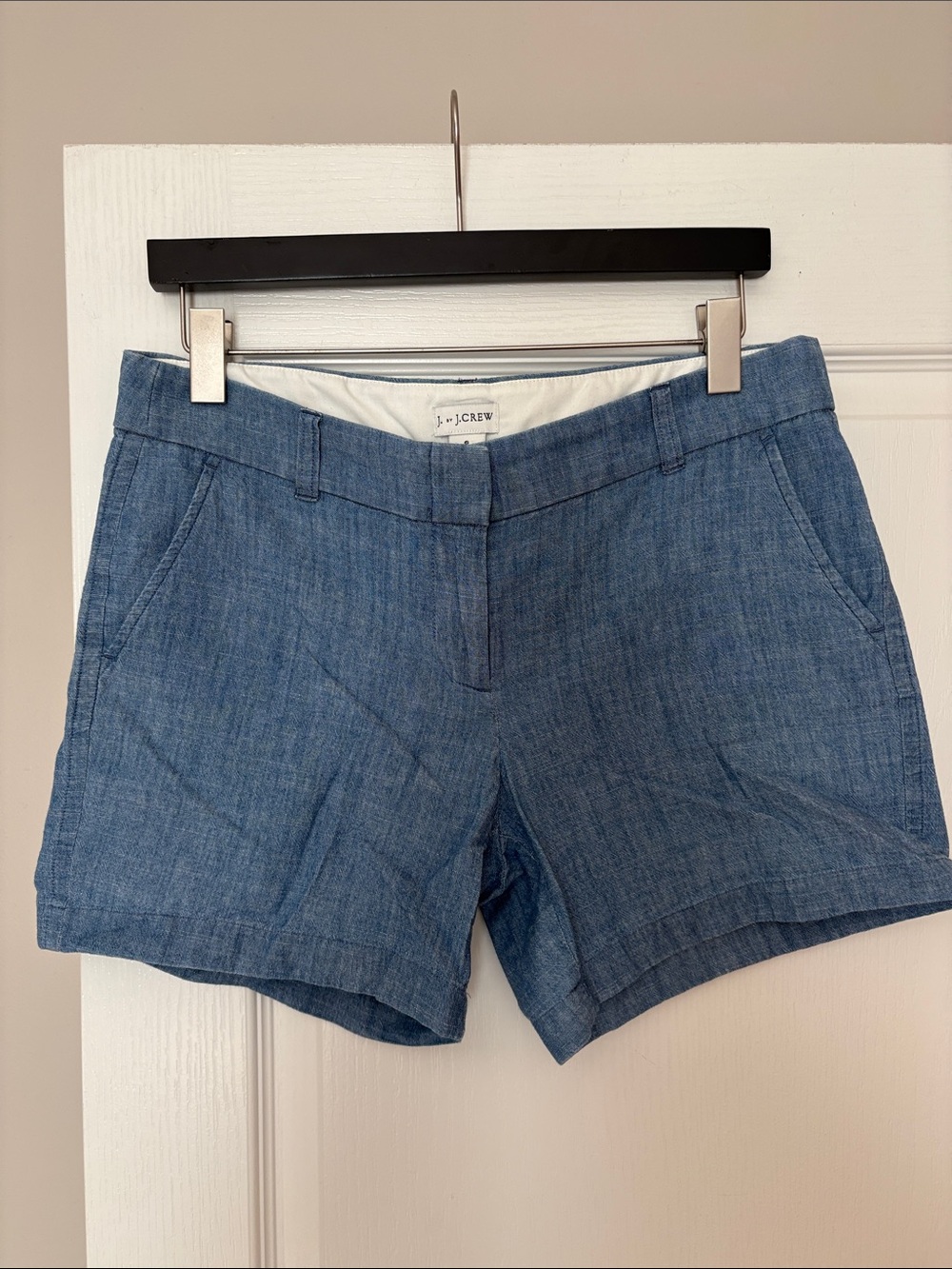 J. Crew Chambray Blue Women's Shorts